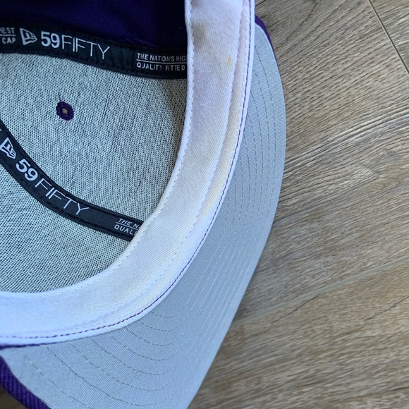 Vtg Vintage 90’s Arizona Diamondbacks New Era Fitted Hat Cap Size 7 5/8 - Picture 3 of 6